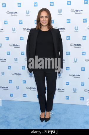 Natalie Portman al WE Day California si è tenuto nel Forum il 25 aprile 2019 a Los Angeles, CA. Foto Stock