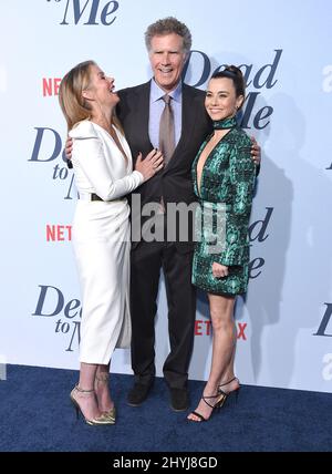 Christina Applegate, sarà Ferrell e Linda Cardellini alla prima stagione di Netflix's 'Dead to Me' tenuta al Regal Cinemas L.A. In diretta il 2 maggio 2019 a Santa Monica, California Foto Stock