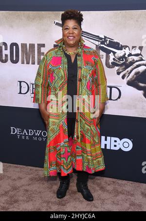 Cleo King alla prima 'Deadwood' di Los Angeles dei film HBO Foto Stock