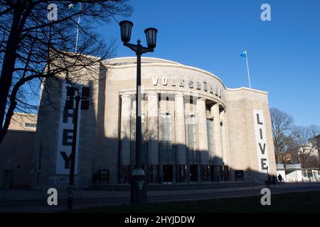 Volksbühne am Rosa Luxemburg Platz Rosa-Luxemburg Platz, Mitte Berlin Germania Foto Stock