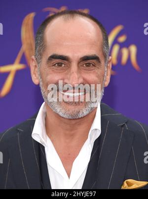 Navid Negahban arrivo al 'Aladdin' World Premiere al Teatro El Capitan il 21 maggio 2019 a Hollywood, CA. Foto Stock