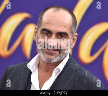 Navid Negahban arrivo al 'Aladdin' World Premiere al Teatro El Capitan il 21 maggio 2019 a Hollywood, CA. Foto Stock