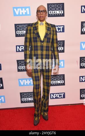 RuPaul Charles al Critics' Choice Real TV Awards tenutosi al Beverly Hilton Hotel Foto Stock