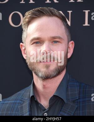 Shawn Ashmore partecipa alla prima di Dark Phoenix a Los Angeles Foto Stock