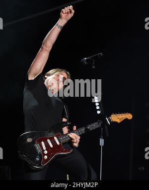 Keith Urban si esibisce durante il quarto giorno del CMA Fest 2019 a Nashville Foto Stock