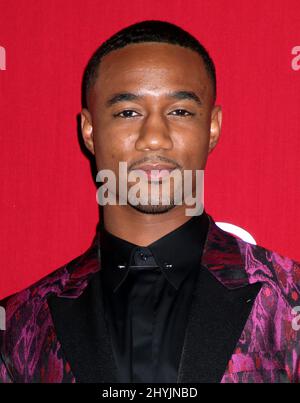 Jessie T. Usher frequenta la prima di Shaft a New York Foto Stock