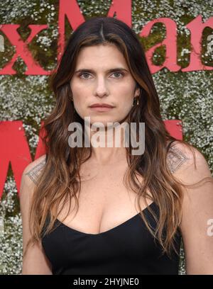 Lake Bell all'InStyle Max Mara Women in Film Celebration tenuto al Chateau Marmon Foto Stock