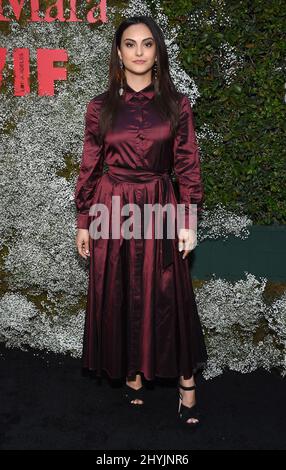 Camila Mendes alla Celebrazione delle Donne in Film di InStyle Max Mara tenutasi al Chateau Marmon Foto Stock