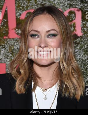 Olivia Wilde all'InStyle Max Mara Women in Film Celebration tenutasi al Chateau Marmon Foto Stock