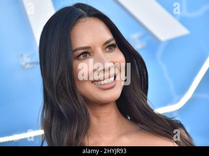 Olivia Munn arriva allo STARZ Los Angeles Premiere di 'The Rook' al Getty Center il 17 giugno 2019 a Los Angeles. Foto Stock