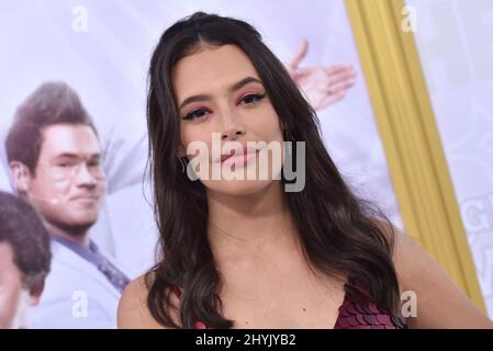 Chloe Bridges arriva alla Premiere di Los Angeles "The Righteous Gemstones" al Paramount Studios Foto Stock