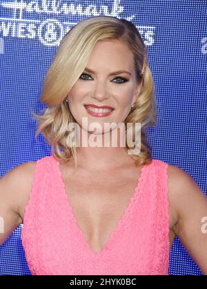 Cindy Busby a Hallmark Channel e Hallmark Movies & Mysteries 2019 Summer TCA tenuto in una residenza privata a Beverly Hills il 26 luglio 2019 a Beverly Hills, CA. Foto Stock