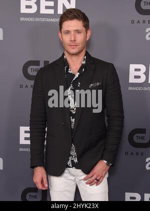 Jensen Ackles arriva al CW's Summer TCA All Star Party al Beverly Hilton Hote Foto Stock