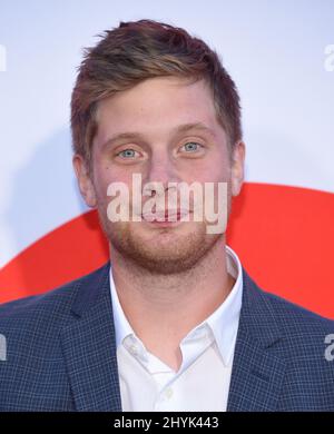 Josh Caras al 'Good Boy' Los Angeles premiere tenuto al Regency Village Theatre Foto Stock