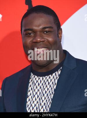 Sam Richardson alla prima "Good Boy" di Los Angeles che si tiene al Regency Village Theatre Foto Stock