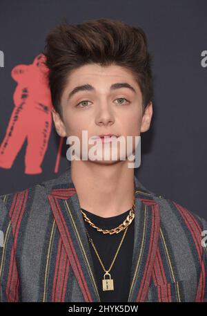 Asher Angel ai 2019 MTV Video Music Awards tenutisi al Prudential Center il 26 agosto 2019 a Newark, NJ Foto Stock