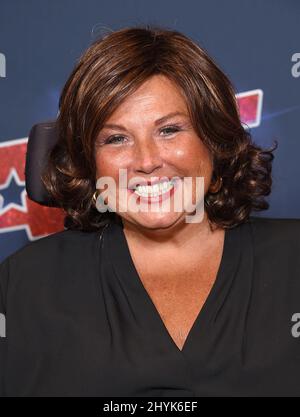 Abby Lee Miller arriva alle semifinali 'America's Got Talent' al Dolby Theatre il 03 settembre 2019 a Hollywood, Los Angeles. Foto Stock