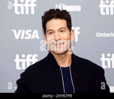 Jon Bernthal arriva alla conferenza stampa per 'Ford v Ferrari' durante il Toronto International Film Festival 2019 tenuto al TIFF Bell Lightbox il 10 settembre 2019 a Toronto, Canada Foto Stock