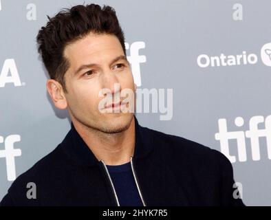 Jon Bernthal arriva alla conferenza stampa per 'Ford v Ferrari' durante il Toronto International Film Festival 2019 tenuto al TIFF Bell Lightbox il 10 settembre 2019 a Toronto, Canada Foto Stock