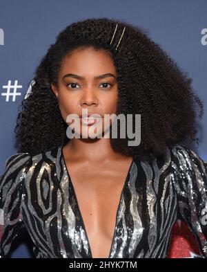 Gabrielle Union arriva alle semifinali 'America's Got Talent' al Dolby Theatre Foto Stock