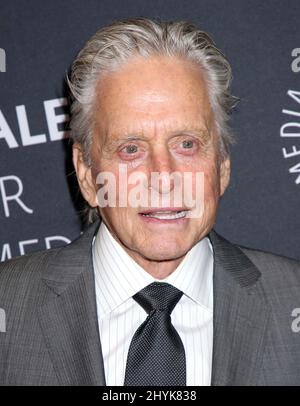 Michael Douglas ha partecipato A un pranzo Paley Honors per celebrare Michael Douglas tenuto al Paley Center for Media il 12 settembre 2019 a New York City. Foto Stock