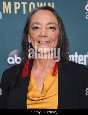 Tantoo Cardinal partecipa alla prima di Stumptown a Los Angeles, California Foto Stock