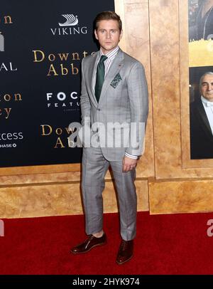 Allen Leech partecipa al Downton Abbey Premiere tenuto ad Alice Tully Hall a New York Foto Stock