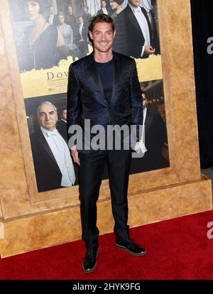 Max Brown partecipa al Downton Abbey Premiere tenuto ad Alice Tully Hall a New York Foto Stock