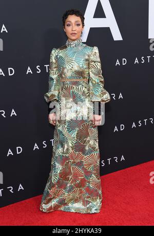 Ruth neGGa arriva allo Screening Speciale 'ad Astra' al Cinerama Dome il 18 settembre 2019 a Hollywood, CA. Foto Stock