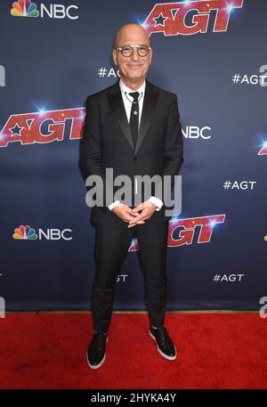 Howie Mandel all'America's Got Talent Season 14 Live Show Finale tenuto al Dolby Theatre il 18 settembre 2019 a Hollywood, Los Angeles. Foto Stock