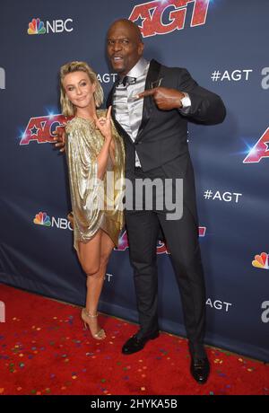 Julianne Hough e gli equipaggi Terry all'America's Got Talent Season 14 Live Show finale tenuto al Dolby Theatre il 18 settembre 2019 a Hollywood, Los Angeles. Foto Stock