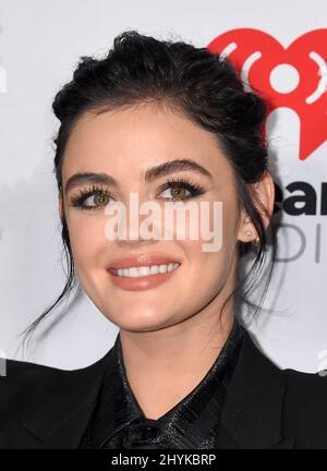 Lucy Hale al Festival musicale iHeartRadio 2019 che si tiene alla T-Mobile Arena il 21 settembre 2019 a Las Vegas, NV. Foto Stock