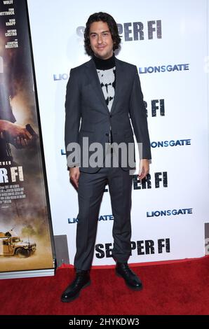 NAT Wolff arrivo al 'Semper Fi' di Los Angeles Screening all'ARCLIGHT Cinema il 24 settembre 2019 a Hollywood, CA. Foto Stock