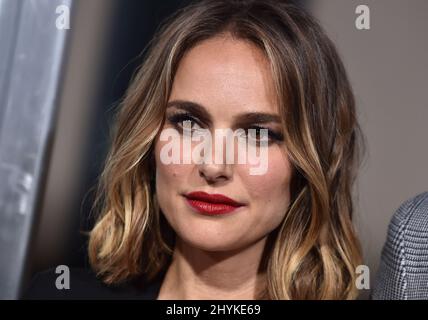 Natalie Portman arriva al 'Lucy in the Sky' Los Angeles Premeire al Teatro Zanuck il 25 settembre 2019 a Los Angeles, CA. Foto Stock