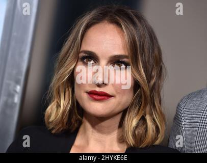 Natalie Portman arriva al 'Lucy in the Sky' Los Angeles Premeire al Teatro Zanuck il 25 settembre 2019 a Los Angeles, CA. Foto Stock