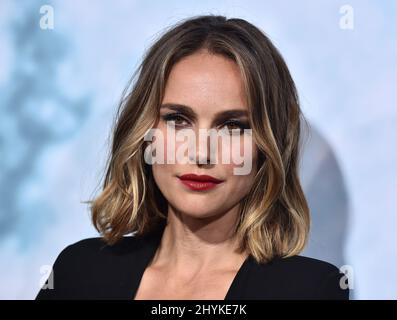 Natalie Portman arriva al 'Lucy in the Sky' Los Angeles Premeire al Teatro Zanuck il 25 settembre 2019 a Los Angeles, CA. Foto Stock