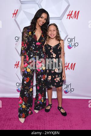 Corinne Foxx al Girl Up #GirlHero Awards tenutosi presso il Beverly Wilshire Hotel il 13 ottobre 2019 a Beverly Hills, Los Angeles. Foto Stock