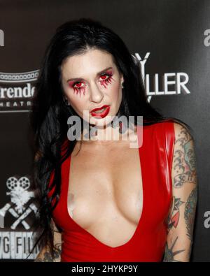 Joanna Angel alla prima TV di 'Lady Killer' tenuta al Brenden Theatre all'interno del Palms Casino di Las Vegas Foto Stock