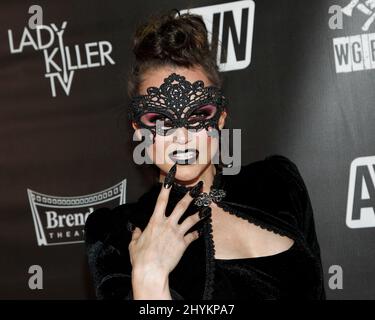 Tori Black alla prima TV di 'Lady Killer' tenuto al Brenden Theatre all'interno del Palms Casino a Las Vegas Foto Stock