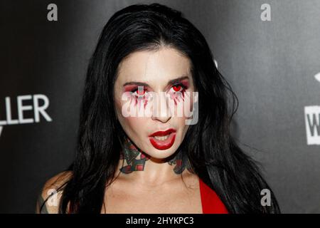 Joanna Angel alla prima TV di 'Lady Killer' tenuta al Brenden Theatre all'interno del Palms Casino di Las Vegas Foto Stock