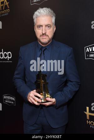 Anthony McCarten all'annuale 'Hollywood Film Awards' 23rd tenuto al Beverly Hilton Hotel il 3 novembre 2019 a Beverly Hills, CA. Foto Stock