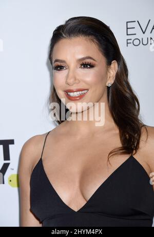 EVA Longoria al Gala 2019 della Fondazione Eva Longoria, tenutosi al Four Seasons Hotel il 15 novembre 2019 a Los Angeles, CA. Foto Stock