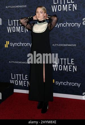 Saoirse Ronan partecipa alla prima di Little Women a New York Foto Stock