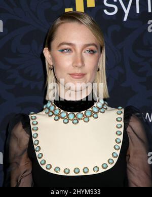 Saoirse Ronan partecipa alla prima di Little Women a New York Foto Stock