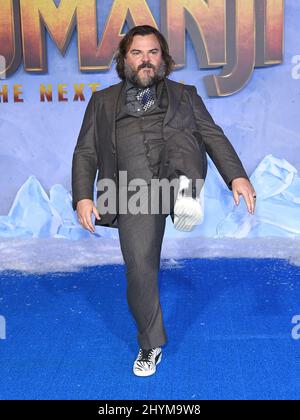 Jack Black alla prima mondiale di 'Jumanji: Il prossimo livello'' tenuto al TCL Chinese Theatre il 9 dicembre 2019 a Hollywood, CA. Foto Stock