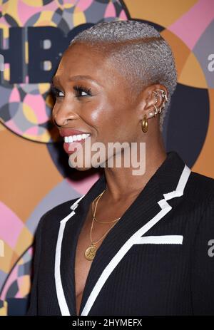 Cynthia Erivo alla Golden Globes Afterparty di HBO tenutasi al Beverly Hilton Hotel il 5 gennaio 2020 a Beverly Hills, Los Angeles. Foto Stock