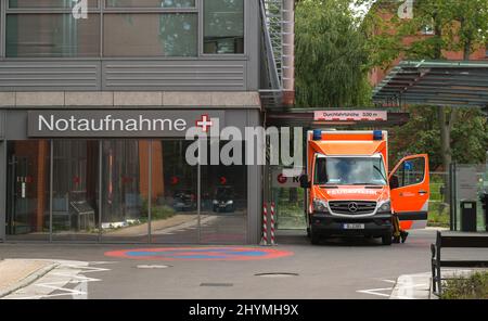 Pronto soccorso, Centro soccorso, Vivantes Klinikum, Neue Bergstrasse, Spandau, Berlino, Germania Foto Stock