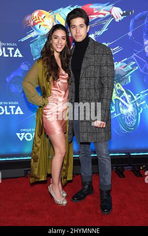 Brandon Larracuente al Cirque du Soleil's VOLTA Los Angeles premiere tenuto al Dodger Stadium il 21 gennaio 2020 a Los Angeles, CA. Foto Stock