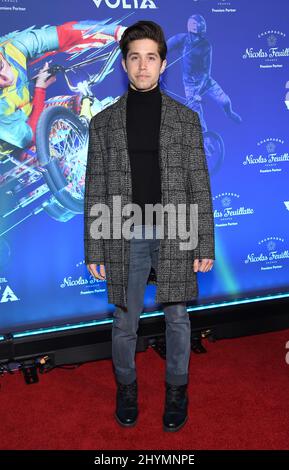 Brandon Larracuente al Cirque du Soleil's VOLTA Los Angeles premiere tenuto al Dodger Stadium il 21 gennaio 2020 a Los Angeles, CA. Foto Stock