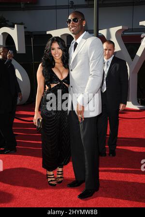 15 luglio 2009 Los Angeles, CA. Kobe Bryant e Vanessa Bryant 17th premi annuali ESPY tenuti al Nokia Theatre LA Live Foto Stock